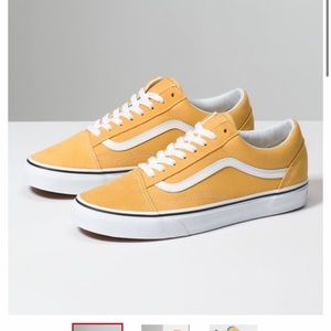 Mustard Yellow Old Skool Vans